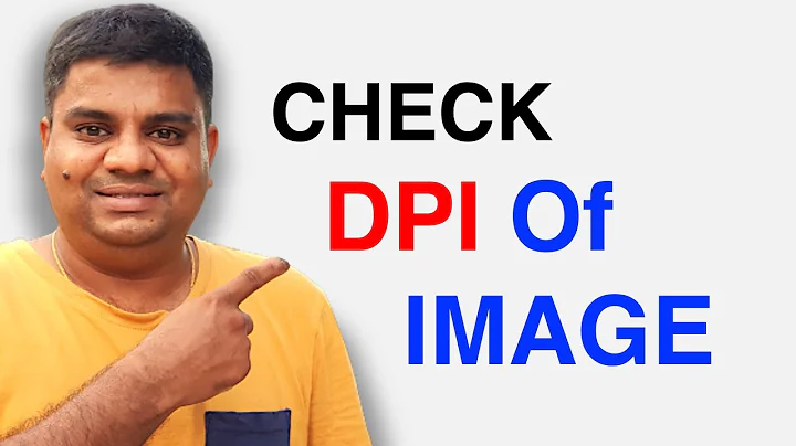 DPI of Image - How to Check