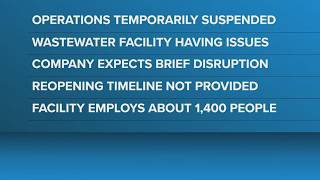 Smithfield Foods temporarily suspends operations at processing facility in Monmouth