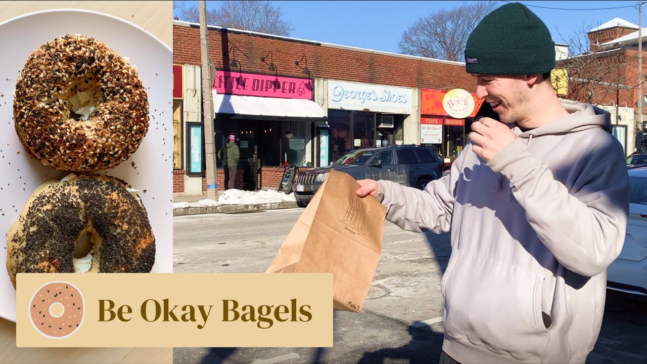Bagel Review Be Okay Bagels (Boston, MA) YouTube