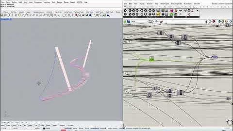05_Grasshopper, Sofistik - Parametric double curved bridge