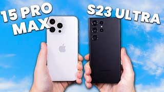 iPhone 15 Pro Max vs Galaxy S23 Ultra: DON'T Make a Mistake! by PhoneArena 5,645 views 6 months ago 8 minutes, 12 seconds