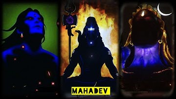 4k mahakal WhatsApp status video |🚩 Mahadev lyrics status || Bholenath 3d status