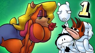 Oney Plays Crash Bandicoot WITH FRIENDS - EP 1 - WOMAN.OBJ