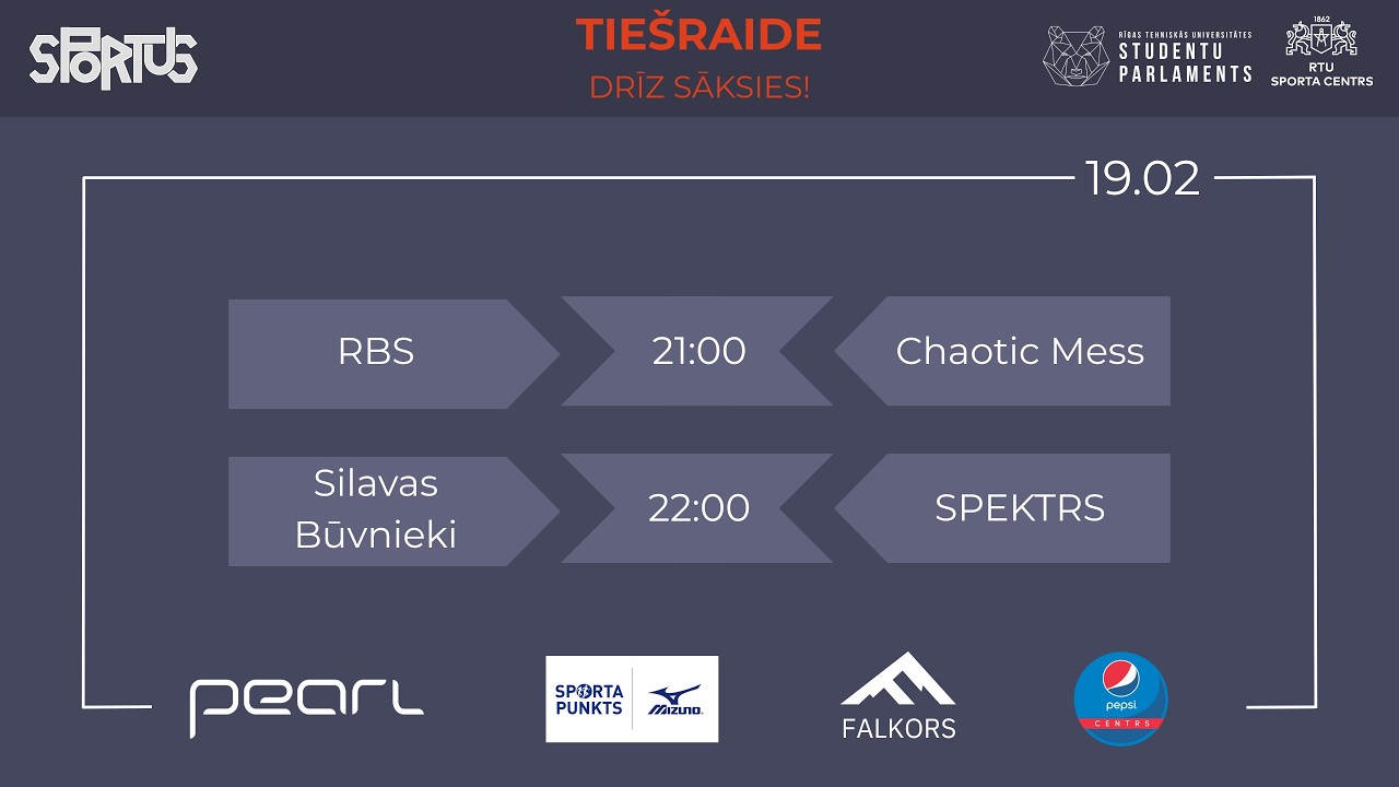SPORTUS Basketbols (19.02.2026.)
