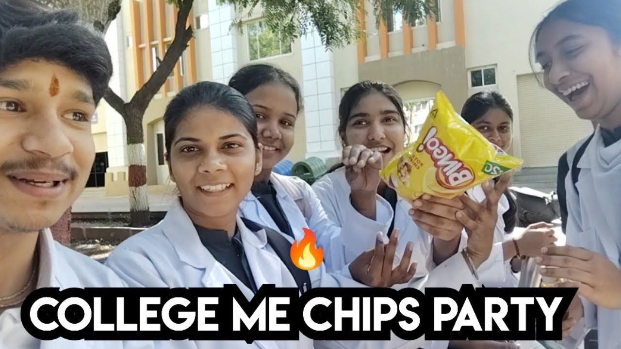 Aaj College Me Chips Party ho gai 😂✌️ Ripusudan nayak vlog 