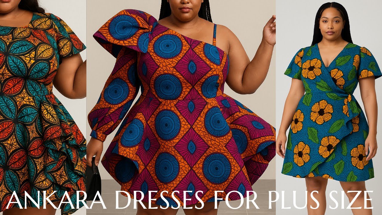 Plus Size Ladies ROCK Ankara Dresses!