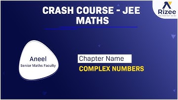 COMPLEX NUMBERS | JEE | Maths  CLASS 11| LIVE Crash Course