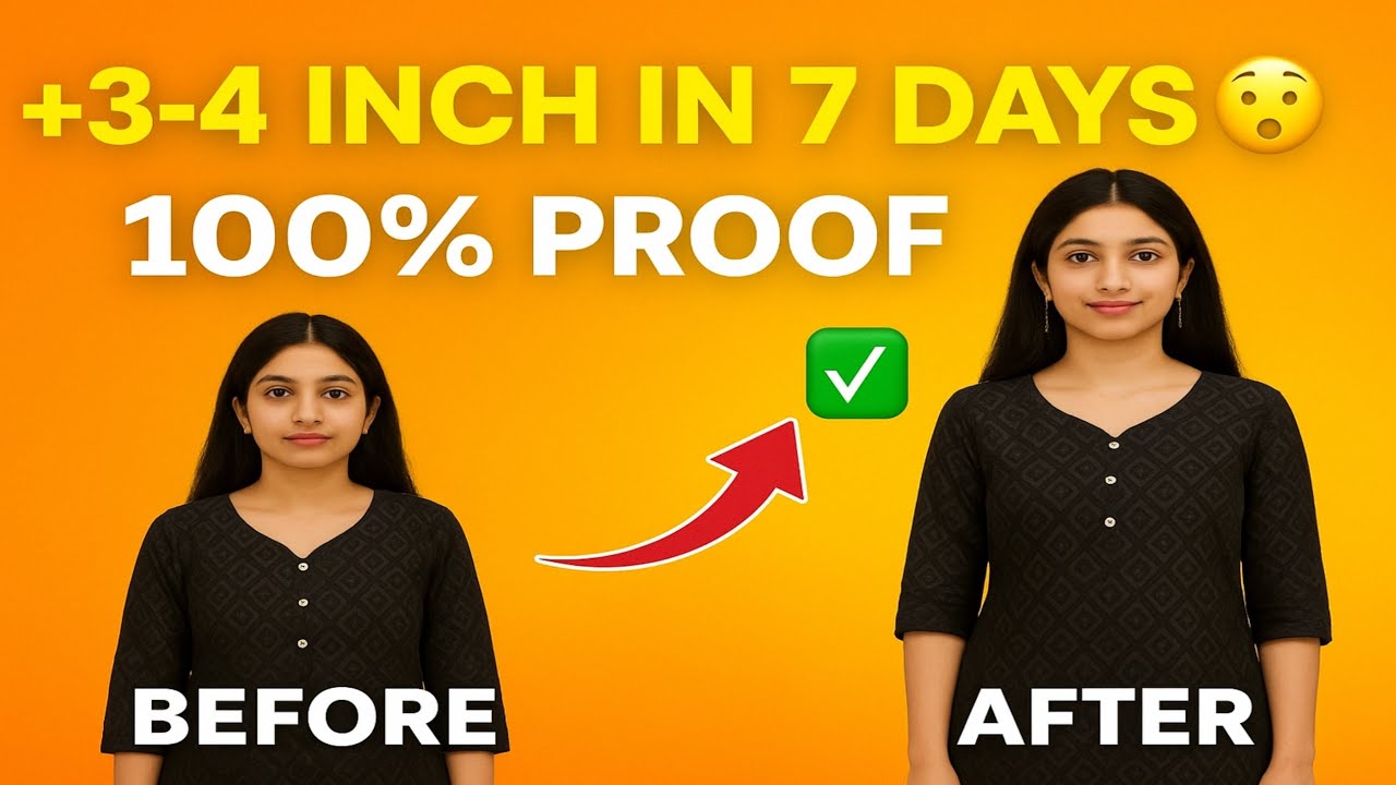 Girls ki height badhane ka easy tarika