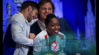 James And Cipres Have A Peculiar Kiss And Cry Moment.