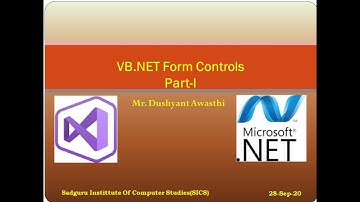 VB NET Form Controls