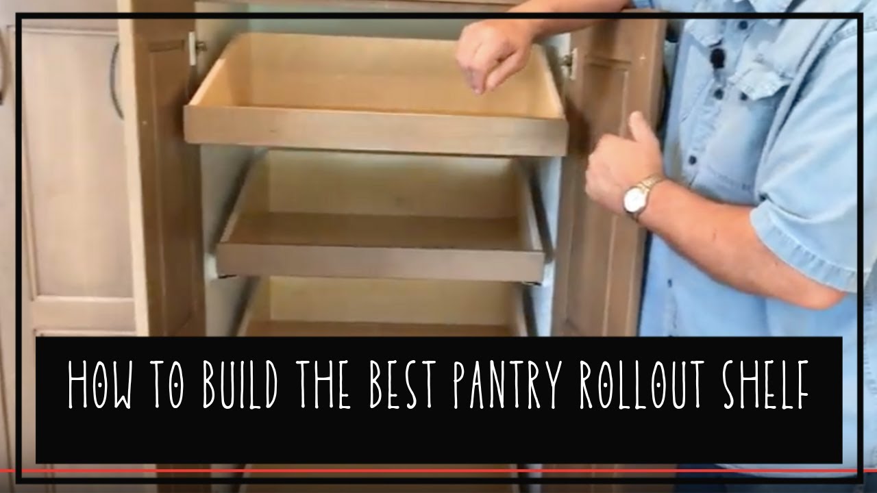 QuikTRAY Rollout Complete 6 Shelf Pantry Kit