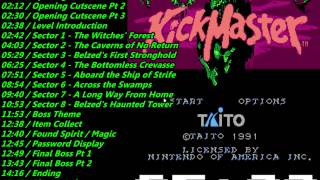 Video thumbnail of "Nes Kick Master Soundtrack"