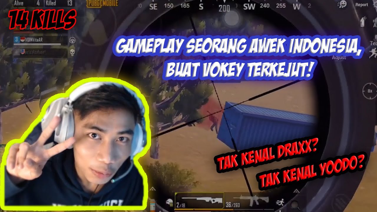 GAMEPLAY GADIS INDONESIA BUAT VOKEY TERPEGUN