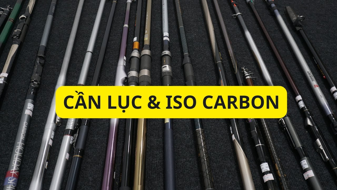 🔥 Cần Câu Nhật Bãi: Cần Câu Lục & ISO Carbon Mới Về | Hàng Đẹp – Siêu Nhạy – Giá Rẻ 🎣