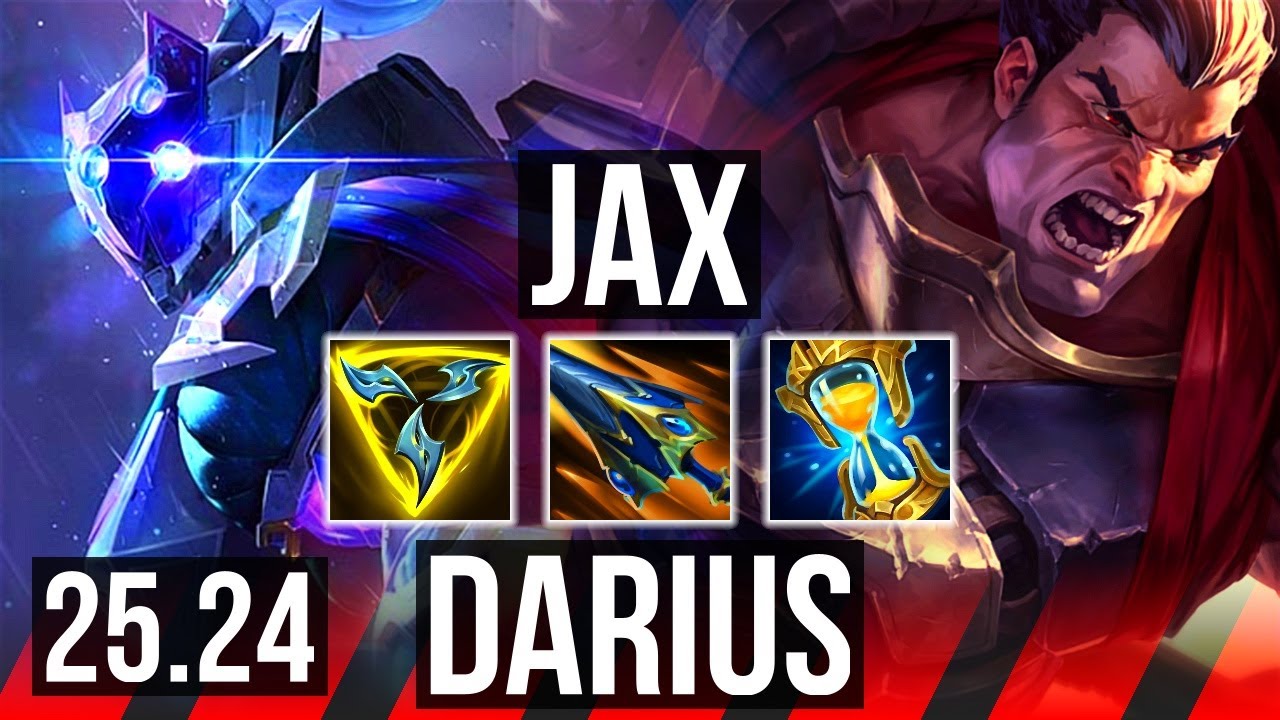 JAX vs DARIUS (TOP) | KR Master | 25.24