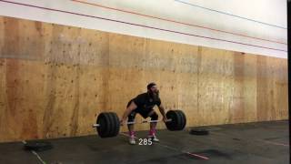 Jared Enderton - 300lb Paused Snatch