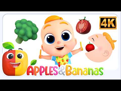 Vegetable Song for Kids | Learn Vegetables | Nursery Rhymes & Songs for Toddlers