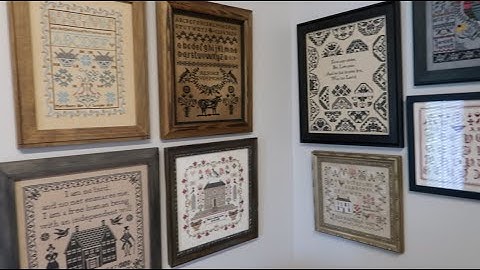 Off the Grid Needlearts Sampler September -  Flosstube Vlog Day #1