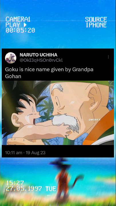 Grandpa Gohan VS Iruka Umino [Dragon Ball VS Naruto] - When No