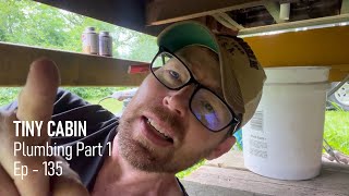 Off Grid Tiny Cabin on Wheels Plumbing