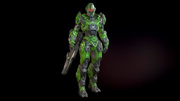 Sci-Fi Cyborg 06 UE4 presentation