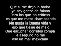que tiene de malo calibre 50 ft el komander con letra lyrics