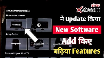 Airtel Xstream Android Set Top Box Updated New Software with Catch-up TV/Timing etc. | Airtel India