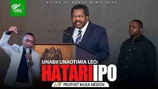 Unabii Unaotimia Nani Alisikiliza Neno Hili  With Prophet Musa Meizon