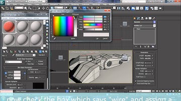 How to render a wireframe in 3DS Max 2013 using mental ray