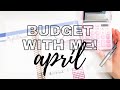 Budget With Me | April | Erin Condren A5 Budget Planner