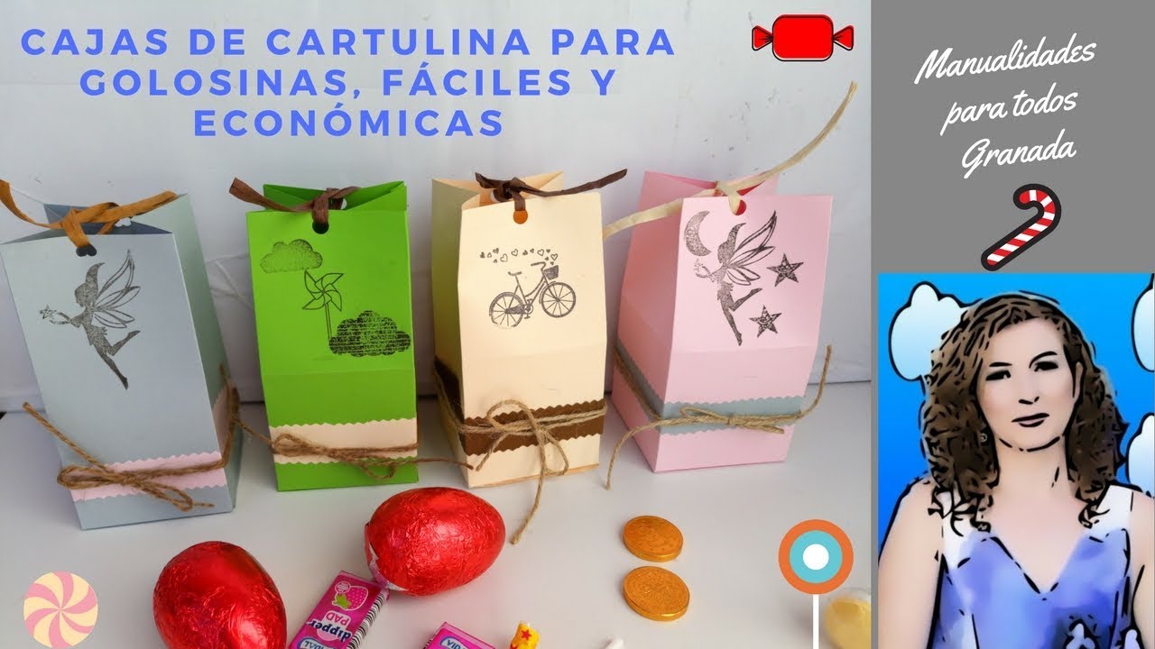 Pack de 10 cajas chuches - Con un poco de papel