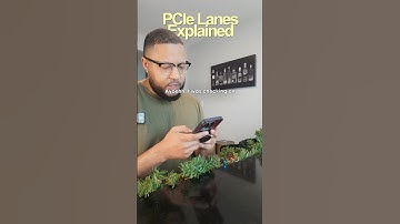 Explaining PCIe Lanes