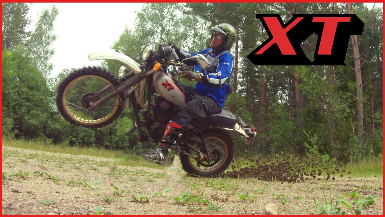 Yamaha XT 250 - First ride of 2021! - YouTube