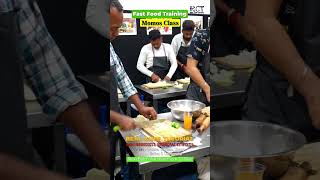 Momos Fast Food Training Class Delhi🧑🍳 | #cheftraining #cookingclass #trending #momosclass #food