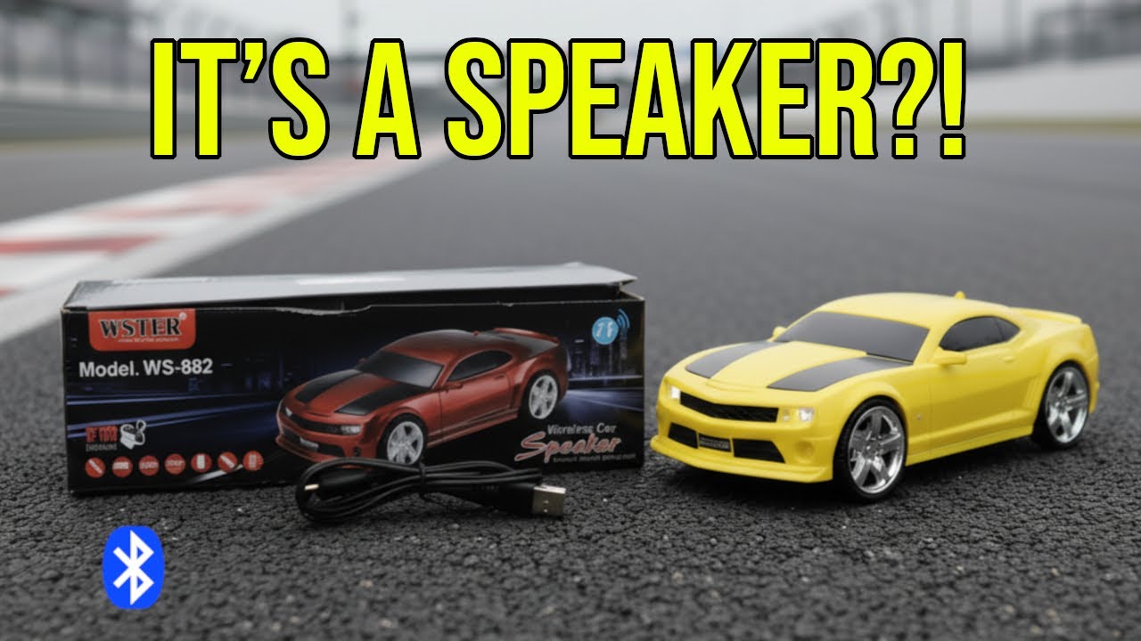 This Supercar Bluetooth Speaker Surprised Me! - YouTube