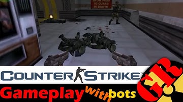 Counter-Strike v1.6 gameplay with Hard bots - Prodigy - Terrorist