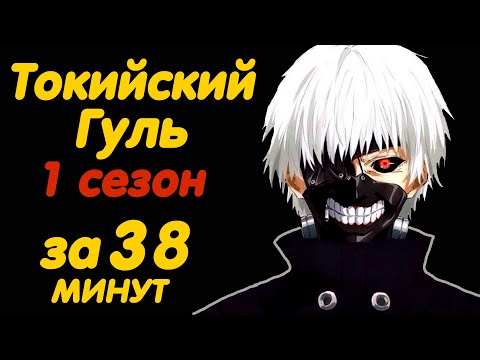 ТОКИЙСКИЙ ГУЛЬ 1 СЕЗОН ЗА 38 МИНУТ