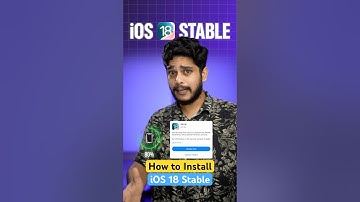 iOS 18 Stable installeren en bèta verwijderen #iphone #ios18 #ios