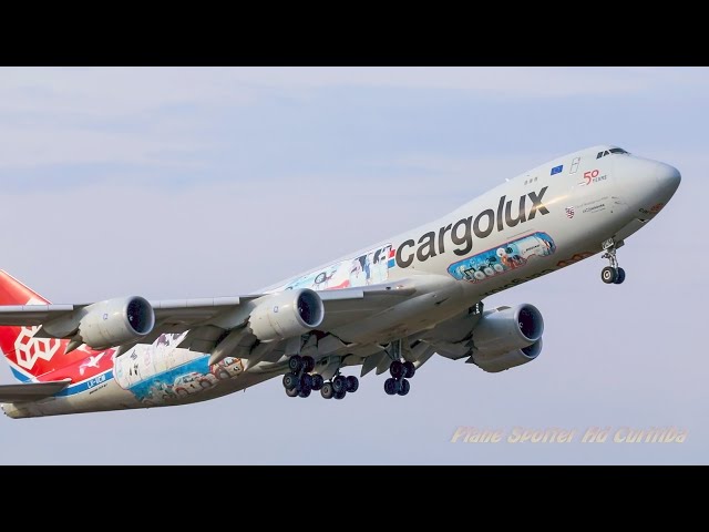 A mais bela pintura comemorativa da Cargolux: 747-8F LX-VCM