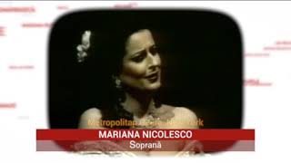 Mesaj aniversar transmis de soprana MARIANA NICOLESCO – Opera Cluj 100