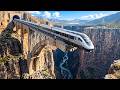 Inside the World's Most Dangerous Transit System: How China Built a Massive 1200 Ton Hanging Railway