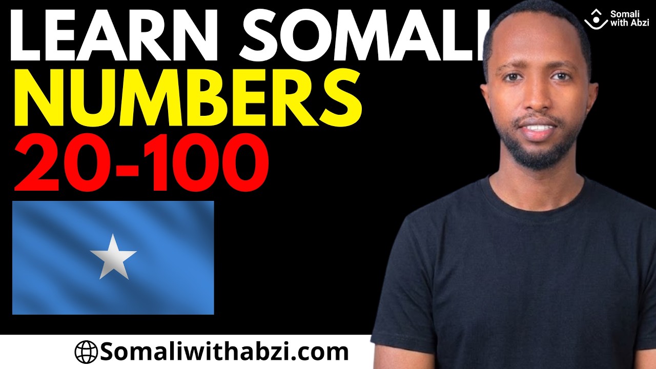 その他 somali Somali Numbers 20-100 Pronunciation | Learn Like a Native Speaker