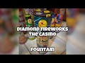 The casino by diamond fireworks crackling tube fountain nye2024