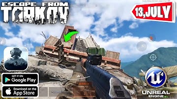 💯ARENA BREAKOUT (Mobile) Escape From Tarkov  Gameplay 2022 || Release Date Confirm !