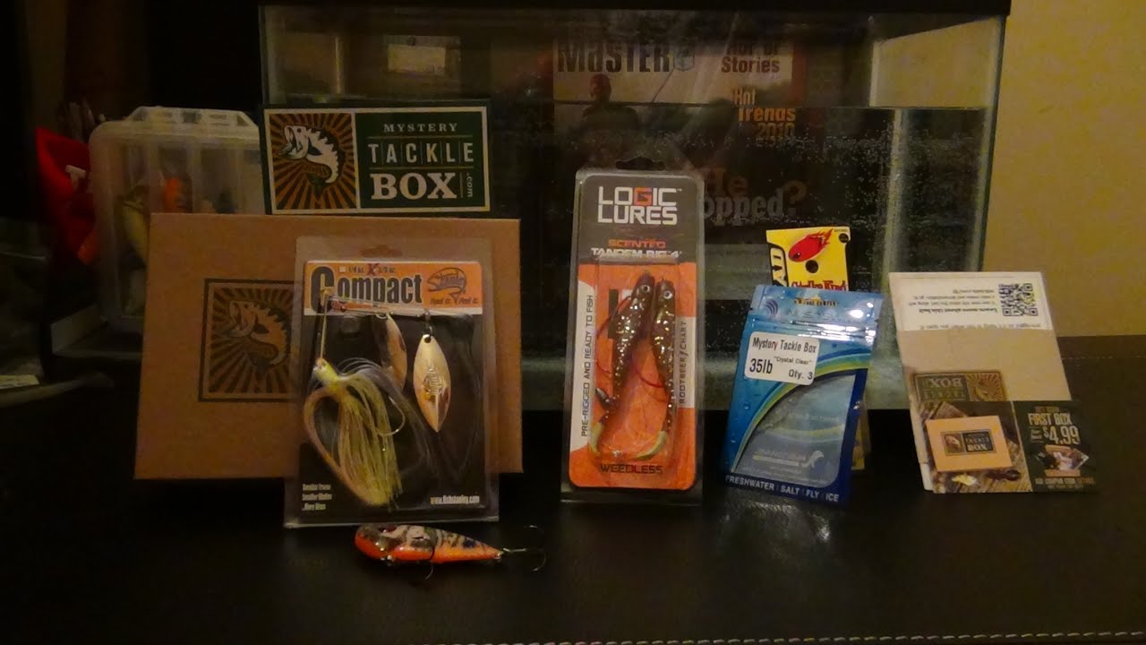 bass fishing at night Mystery Tackle Box (November)