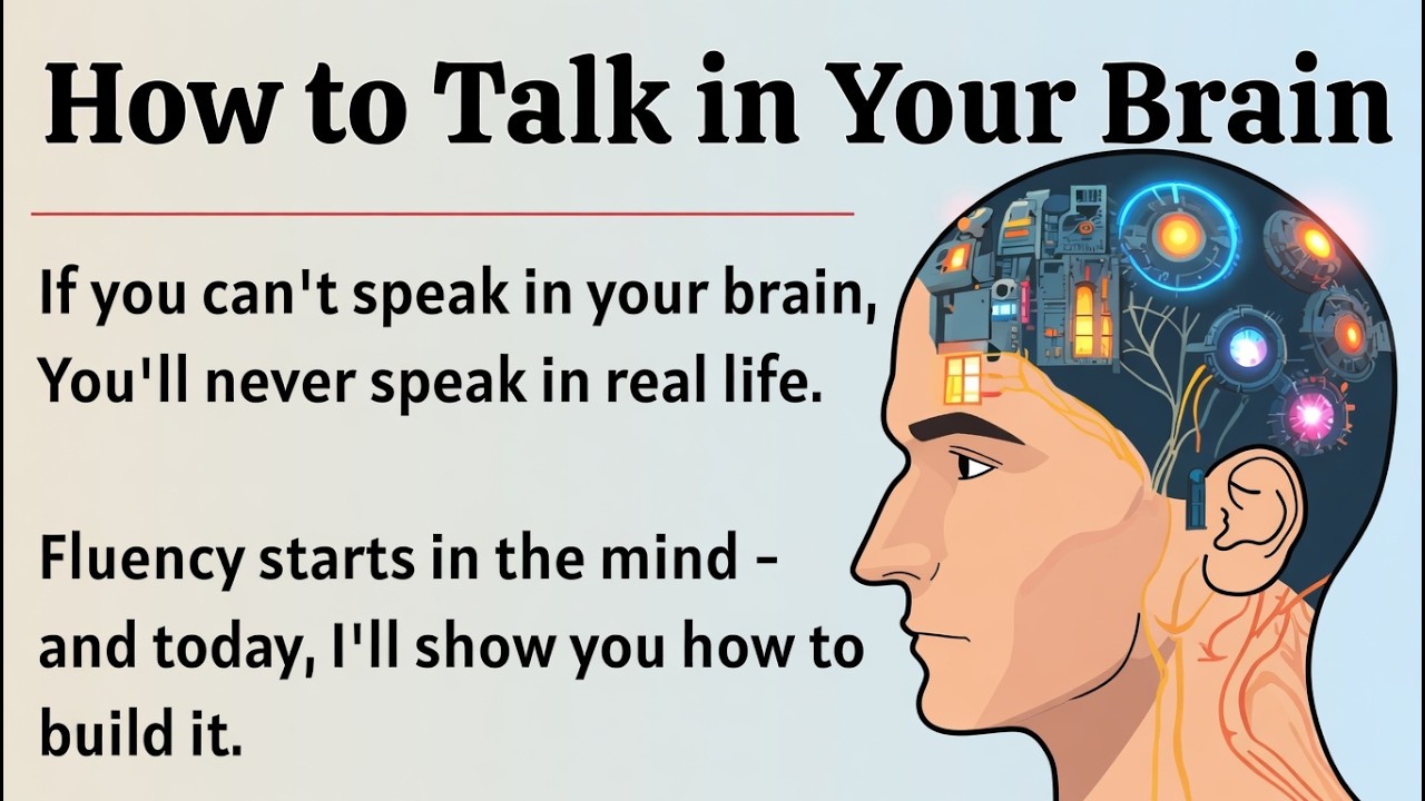 How to Talk in Your Brain Graded Reader Speak English Fluently - YouTube