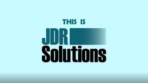 This is JDR Solutions