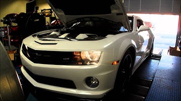 Camaro SS dyno after Headers 394 RWHP