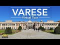 Varese italy  walking tour  exploring the city of northern italy  4k ultra