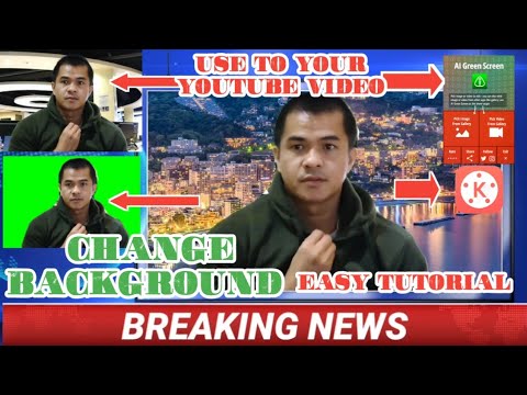Change background/Al Green Screen/Kinemaster/Easy Tutorial for your YouTube video